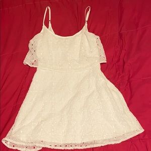 White Abercrombie and Fitch dress